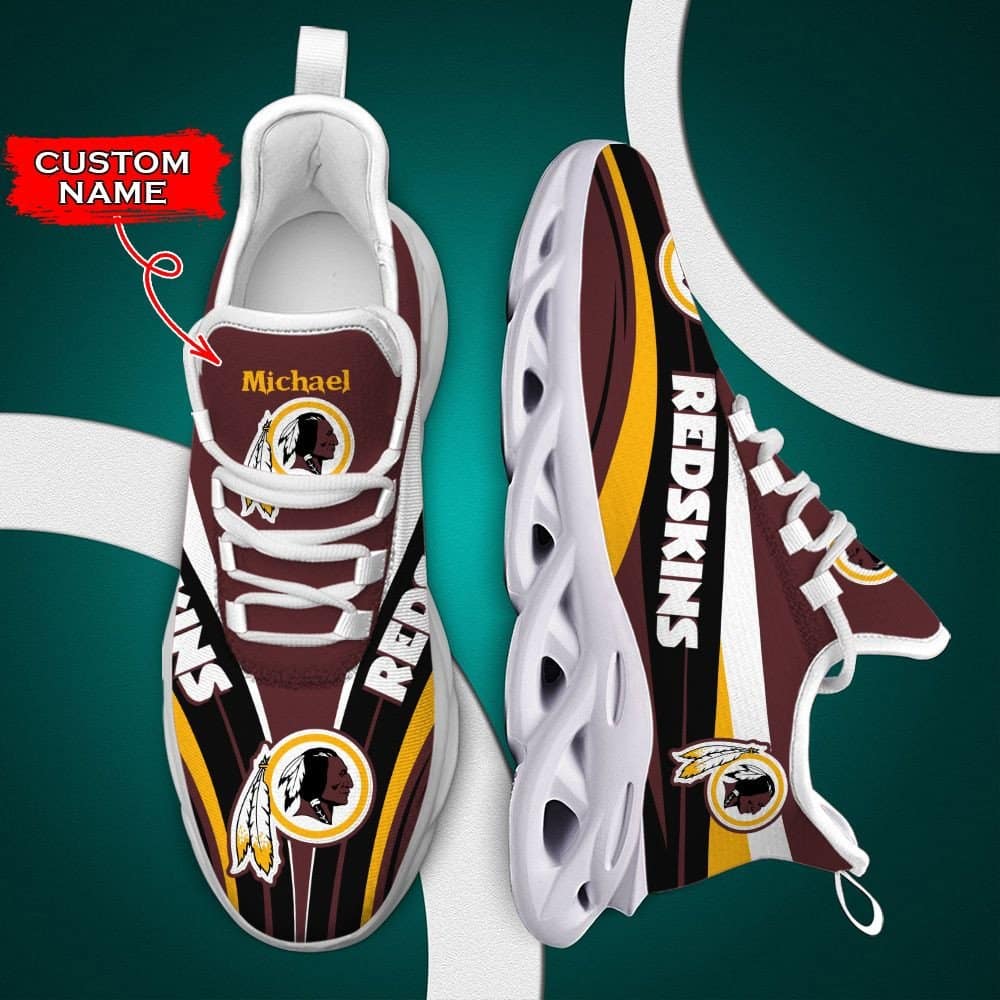 Washington Redskins Custom Max Soul Shoes 1 Washington Redskins Custom Max Soul Shoes