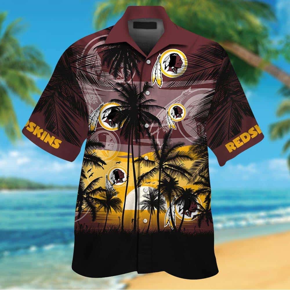 Washington Redskins Hawaiian Shirt 1 Washington Redskins Hawaiian Shirt