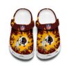 Washington Redskins I0 Love 1I Soft Clogs