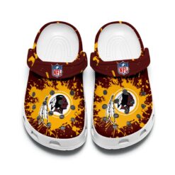 Washington Redskins I0 Love 1I Soft Clogs