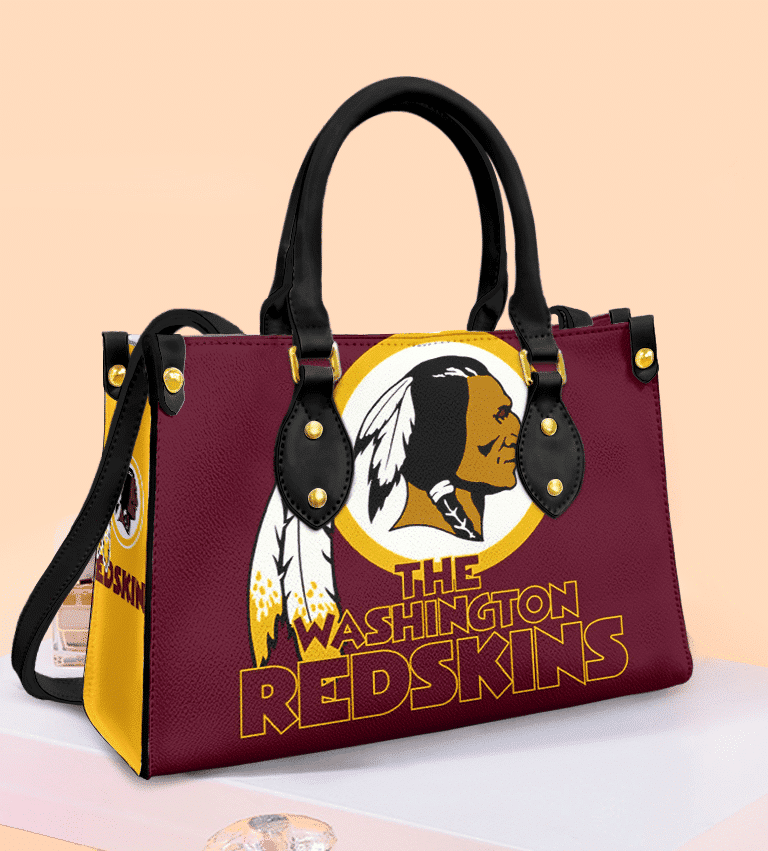 Washington Redskins Leather Handbag 1 Washington Redskins Leather Handbag