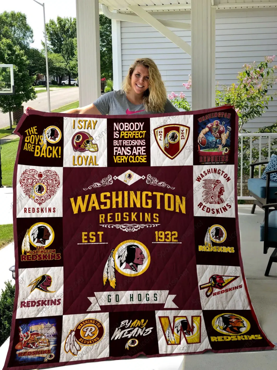 Washington Redskins Lover Blanket 1 Washington Redskins Lover Blanket