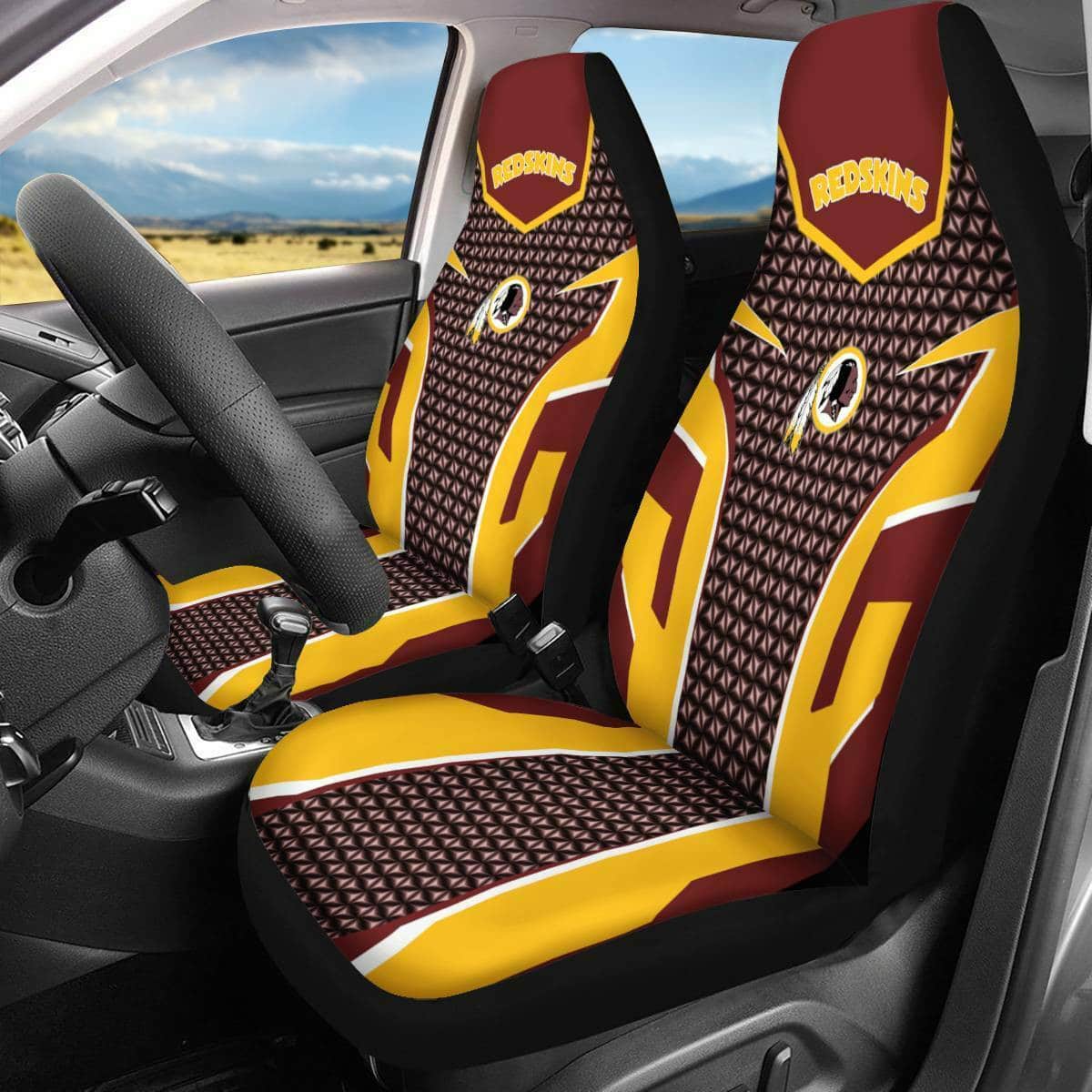 Washington Redskins Seat Covers 1 Washington Redskins Seat Covers