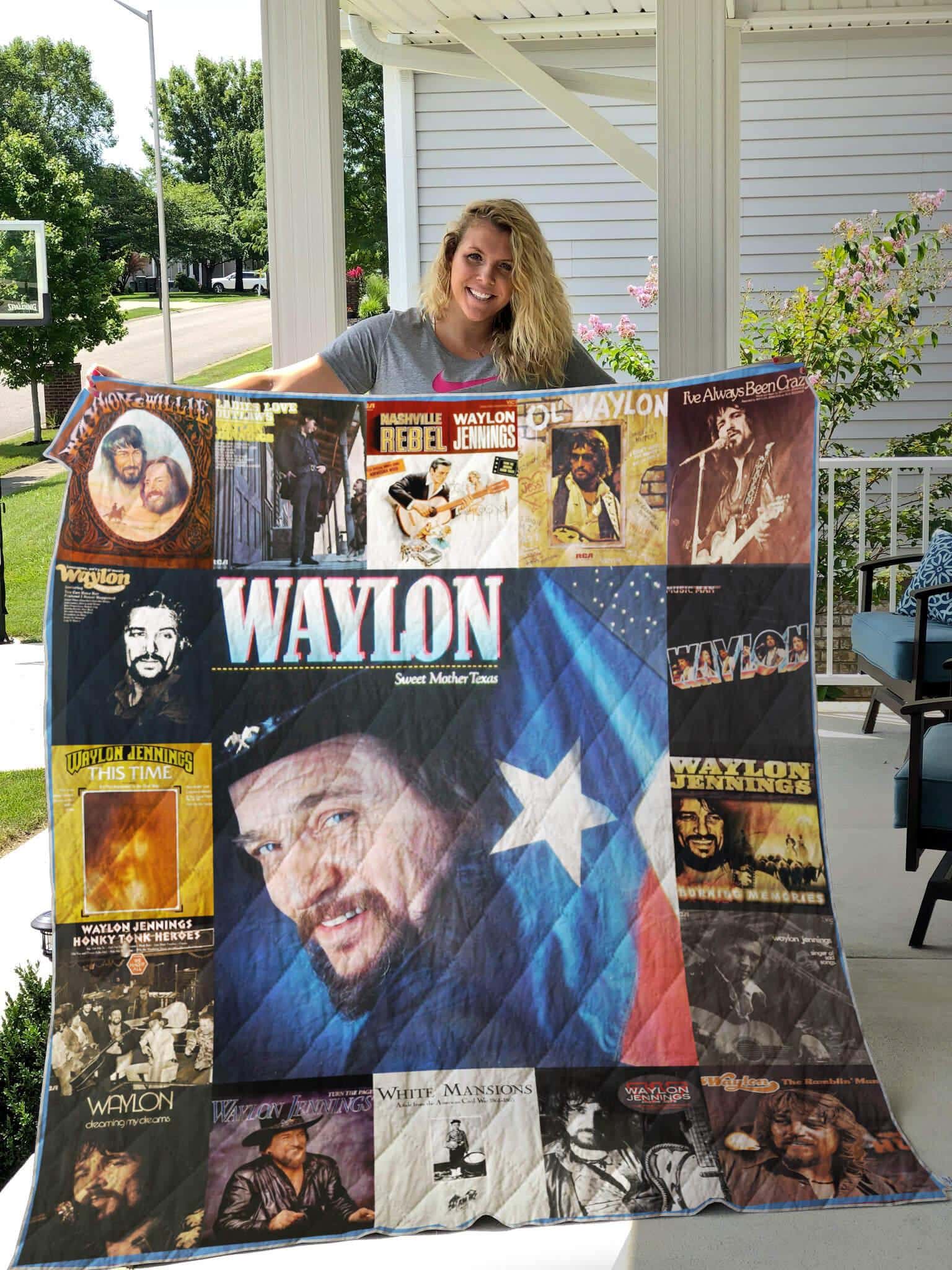 Waylon Jennings Blanket 1 Waylon Jennings Blanket