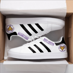 West Chester University Black Stan Smith Shoes