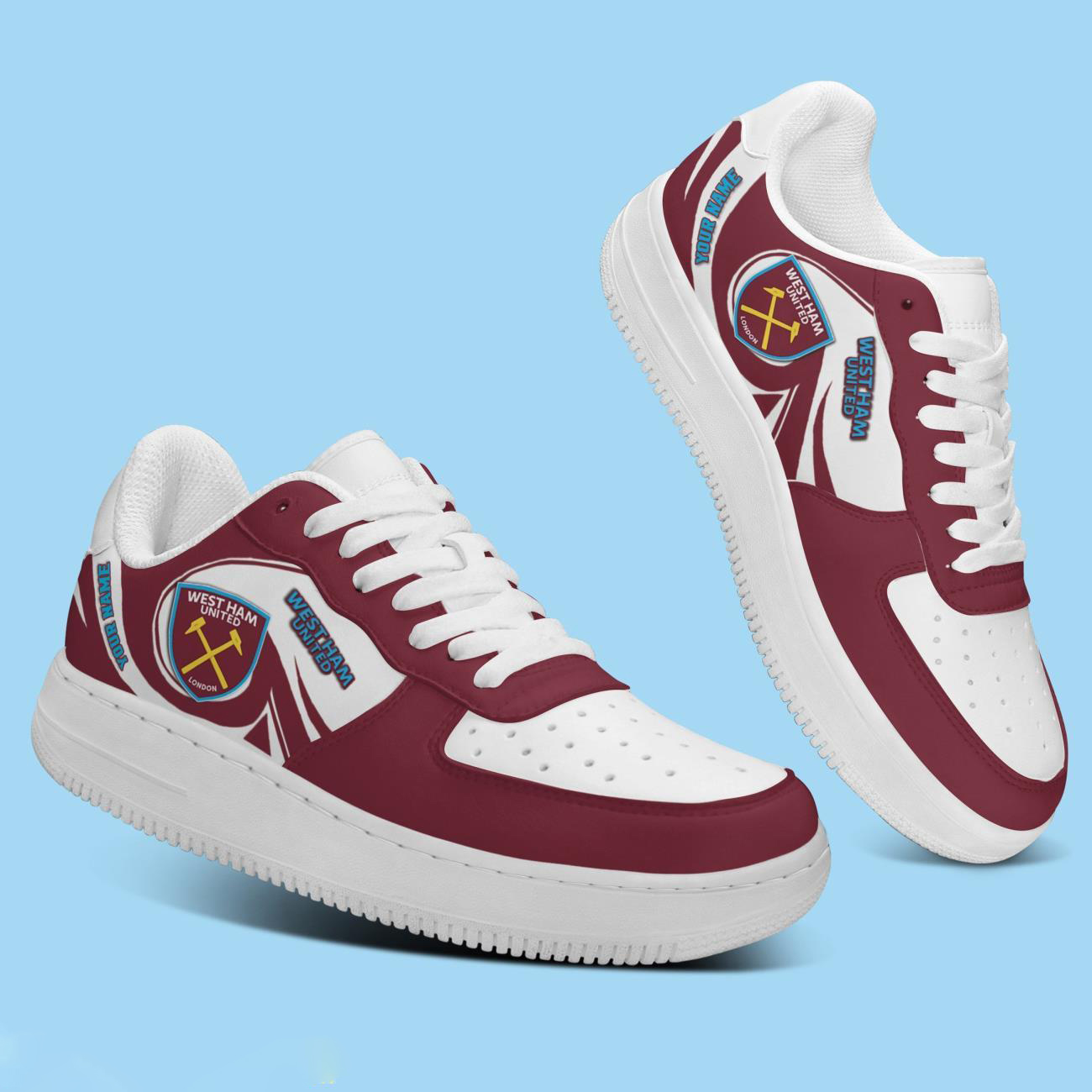 West Ham United Air Force 1 Shoes 1 West Ham United Air Force 1 Shoes
