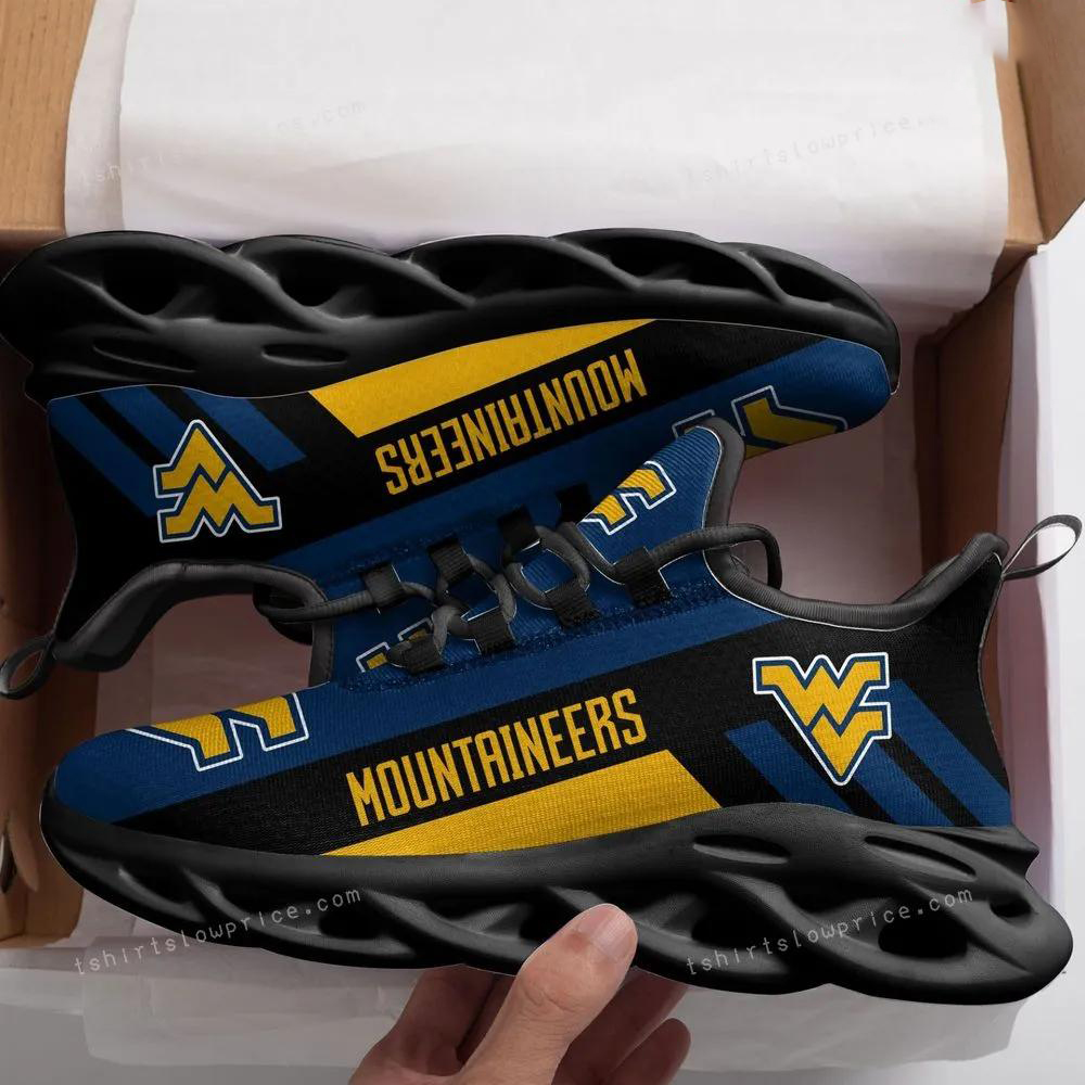West Virginia Mountaineers Max Soul Shoes 1 West Virginia Mountaineers Max Soul Shoes