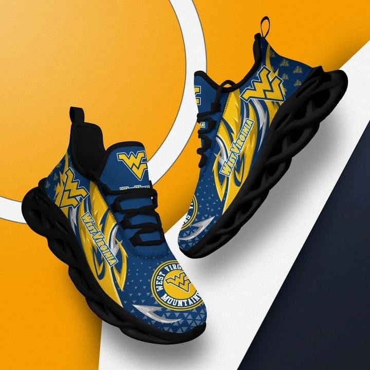 West Virginia Mountaineers Max Soul Shoes 1 West Virginia Mountaineers Max Soul Shoes