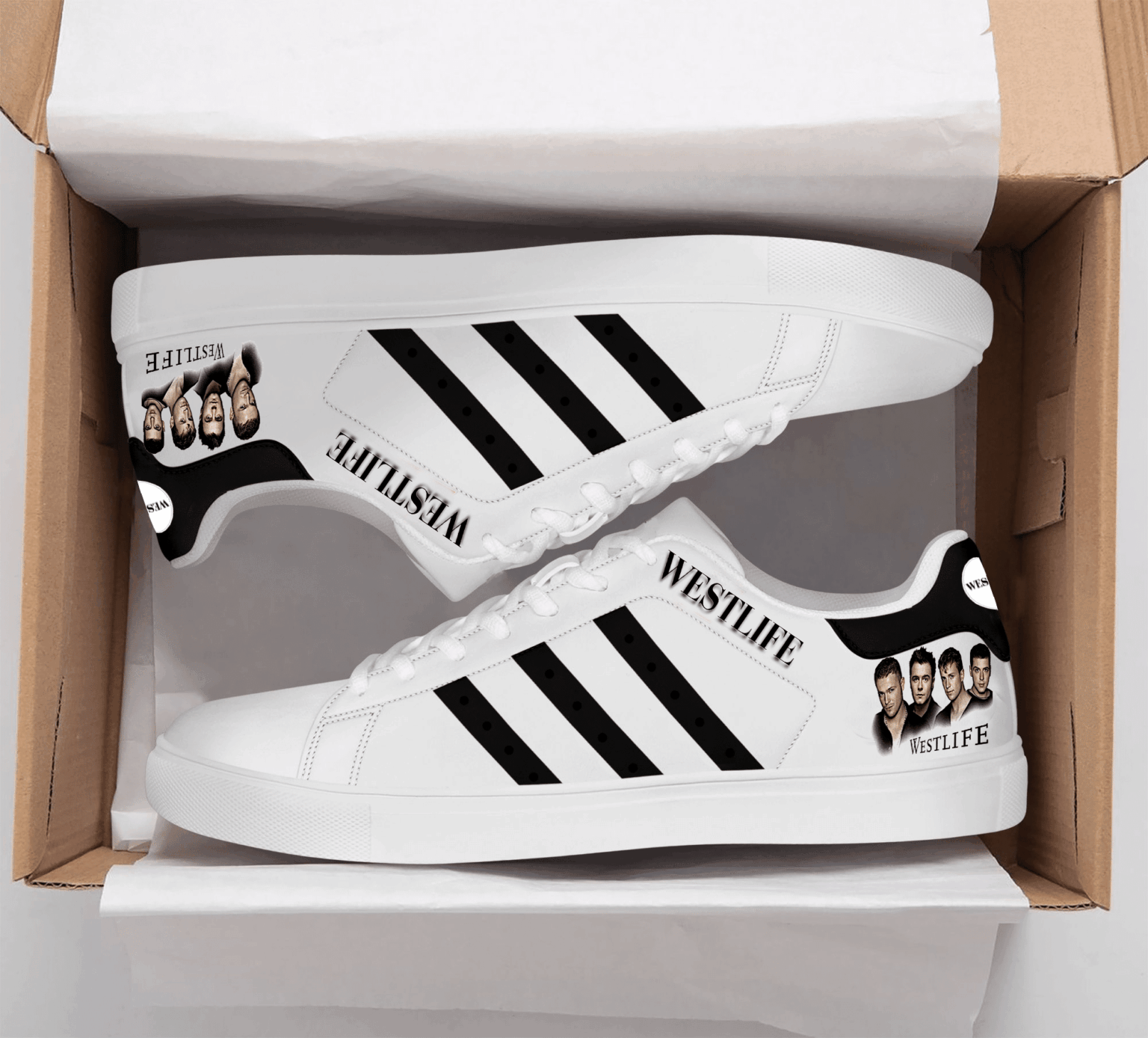 Westlife Band Lover Stan Smith Shoes 1 Westlife Band Lover Stan Smith Shoes