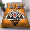 Wests Tigers Lover Bedding Set