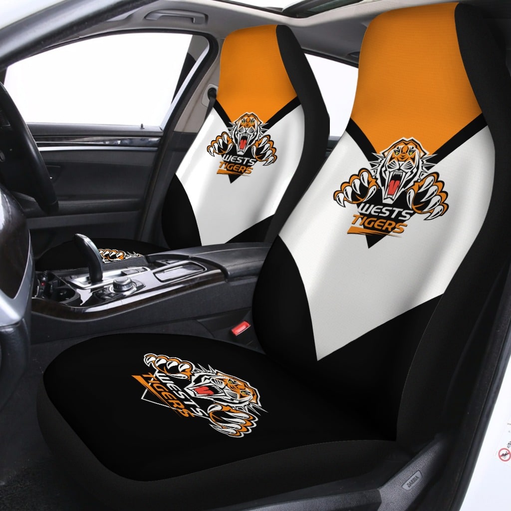 Wests Tigers Seat Covers 1 Wests Tigers Seat Covers