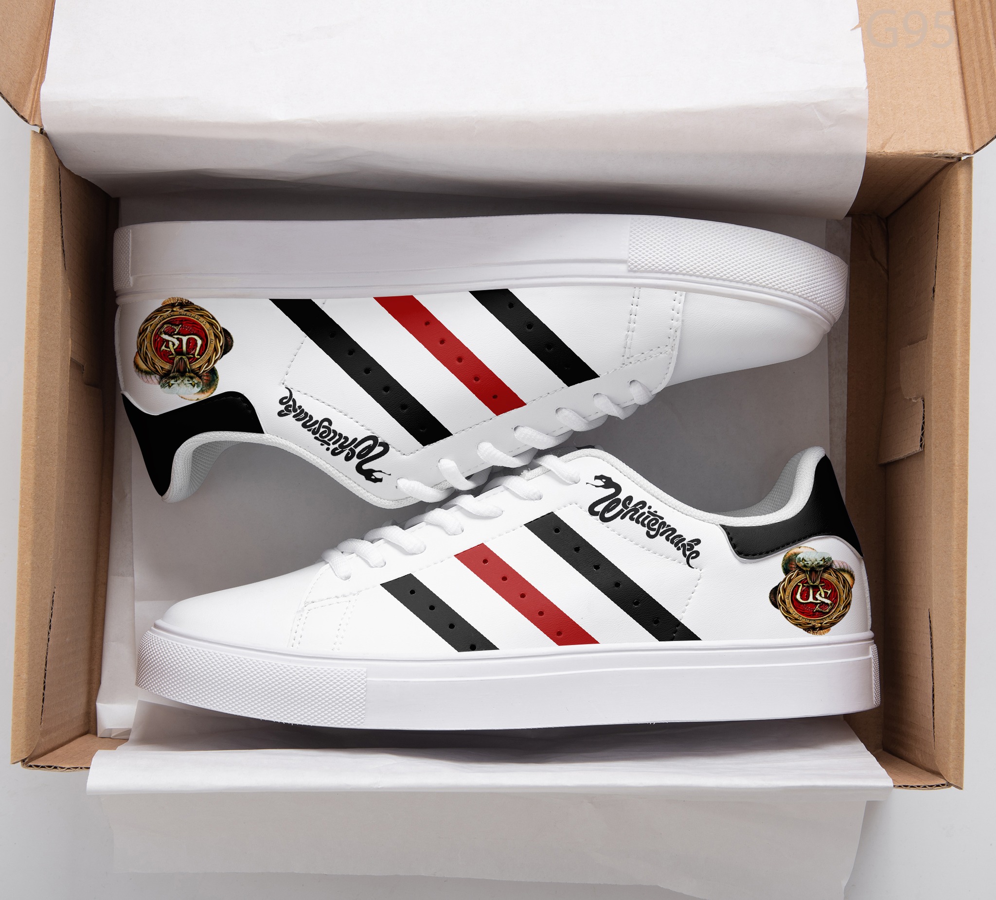 Whitesnake 01 Stan Smith Shoes 1 Whitesnake 01 Stan Smith Shoes