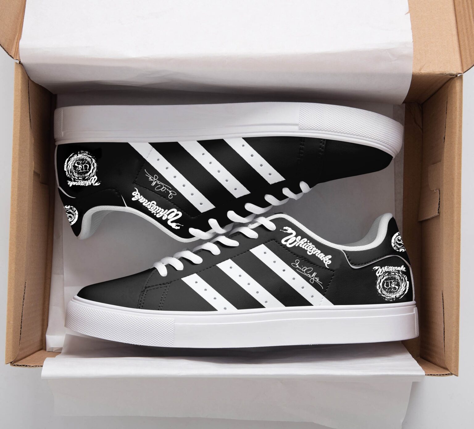 Whitesnake Stan Smith Shoes 1 Whitesnake Stan Smith Shoes