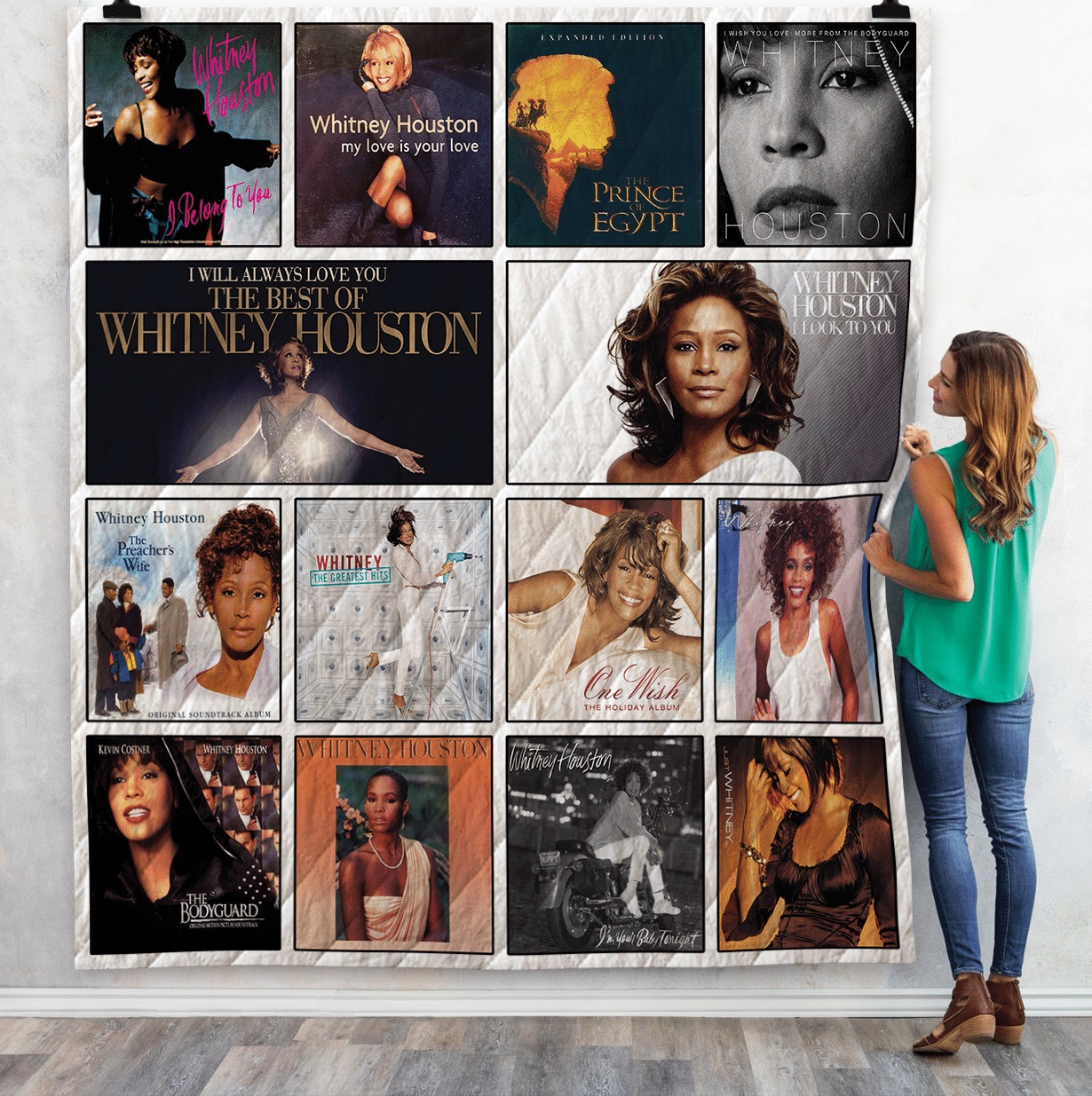 Whitney Houston Blanket 1 Whitney Houston Blanket