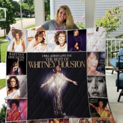 Whitney Houston Blanket