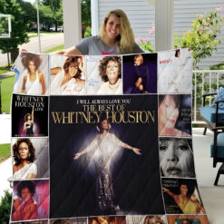 Whitney Houston Blanket