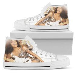 Whitney Houston High Top Shoes