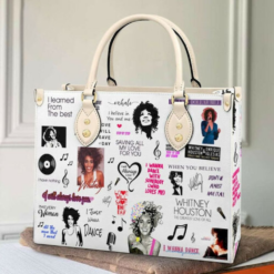 Whitney Houston Leather Handbag