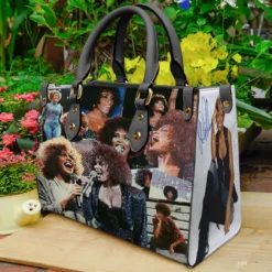 Whitney Houston Leather Handbag