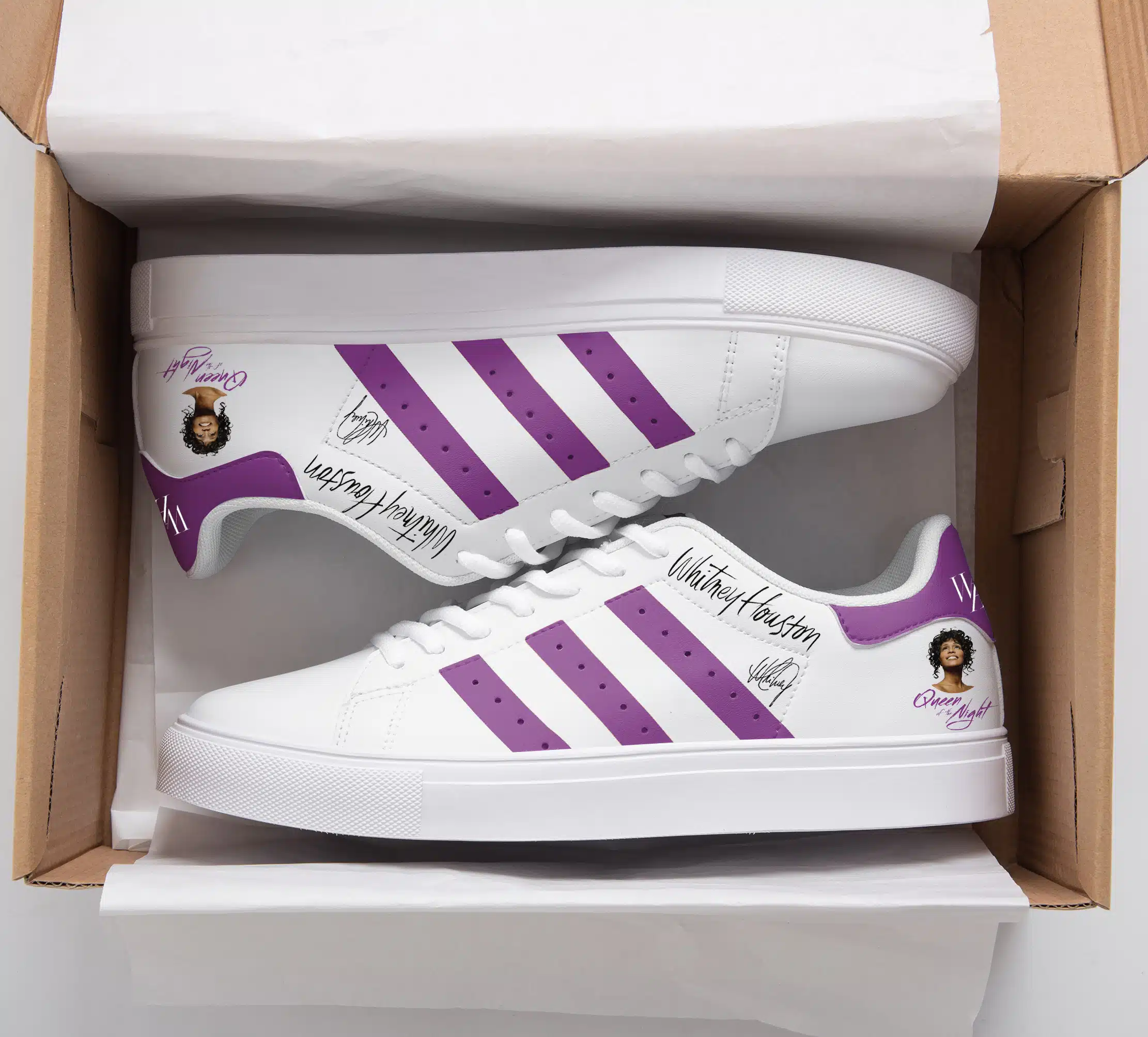 Whitney Houston Stan Smith Shoes 1 Whitney Houston Stan Smith Shoes