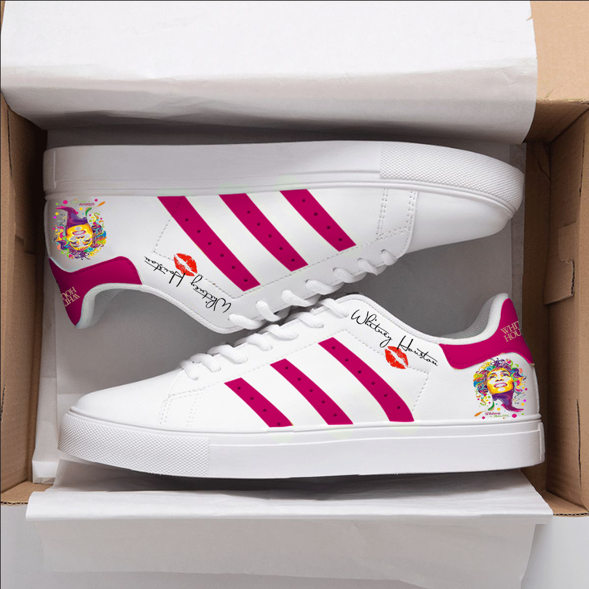 Whitney Houston Stan Smith Shoes 1 Whitney Houston Stan Smith Shoes