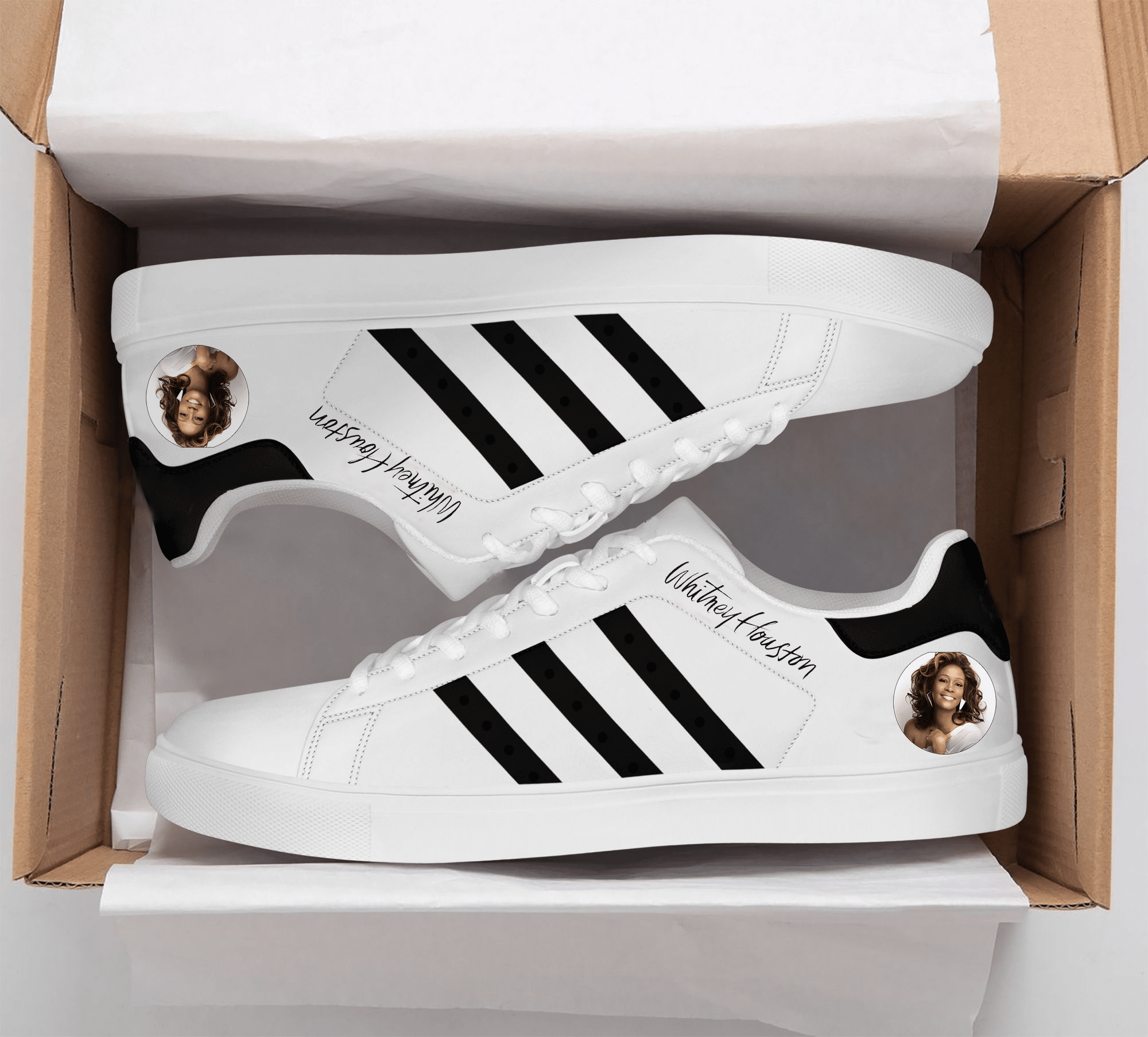 Whitney Houston Stan Smith Shoes 1 Whitney Houston Stan Smith Shoes