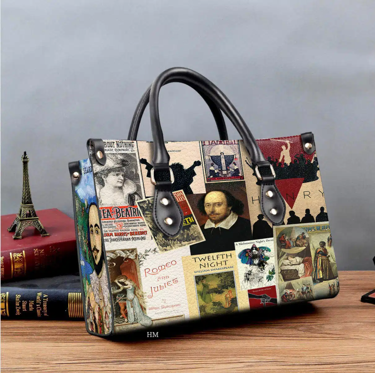 William Shakespeare Leather Handbag 1 William Shakespeare Leather Handbag