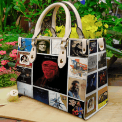 Willie Nelson Leather Handbag