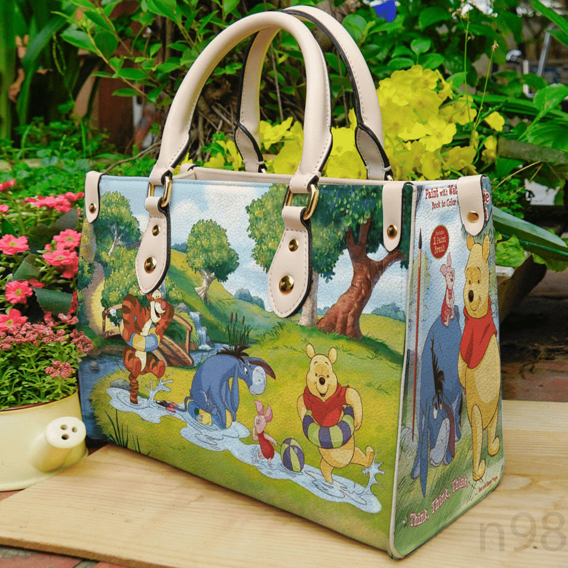Winnie The Pooh A00 Leather Handbag 1 Winnie The Pooh A00 Leather Handbag