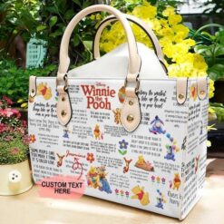 Winnie The Pooh G00 Leather Handbag