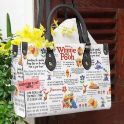 Winnie The Pooh G01 Leather Handbag
