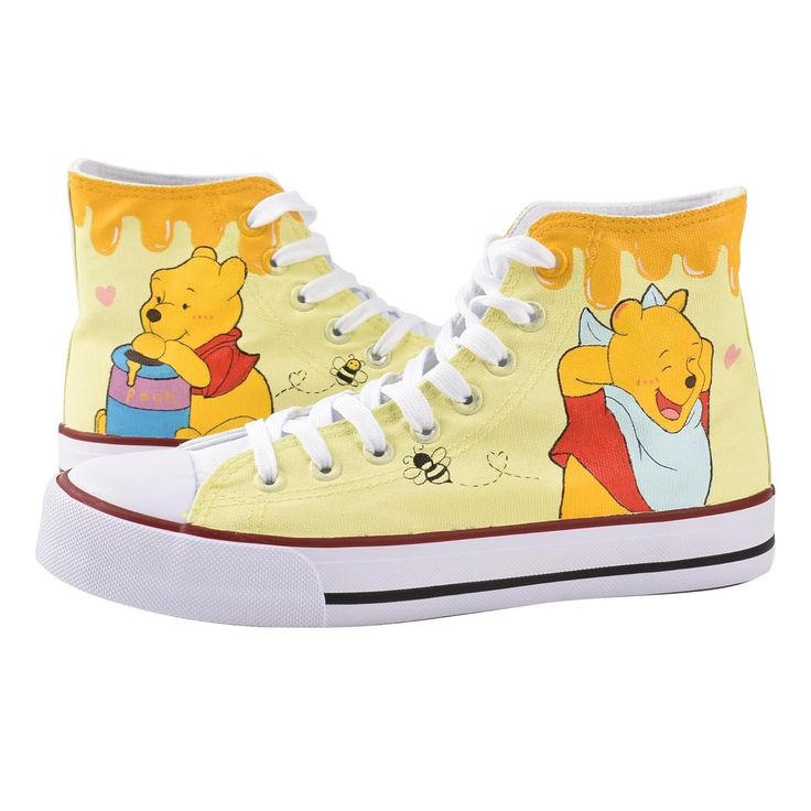 Winnie The Pooh High Top Shoes 1 Winnie The Pooh High Top Shoes