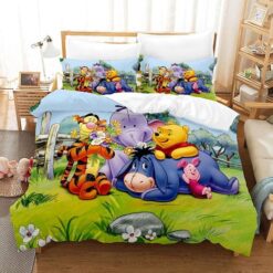 Winnie The Pooh Love Cute Bedding Set