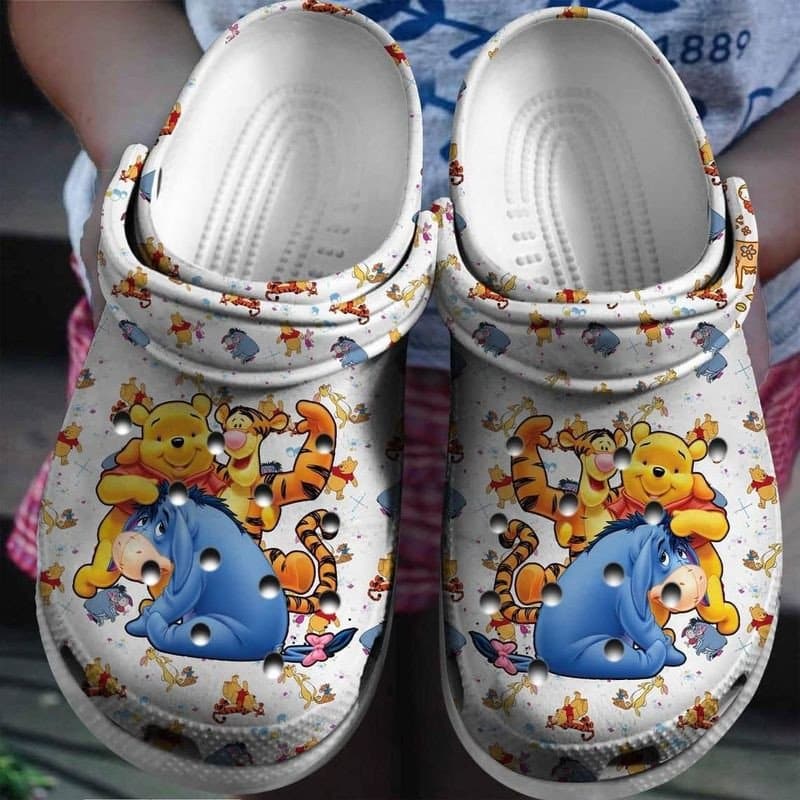 Winnie The Pooh Lover Soft Clogs 1 Winnie The Pooh Lover Soft Clogs