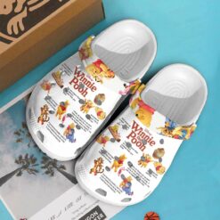 Winnie The Pooh Soft Personalized Soft Crocband Soft Clogs