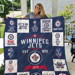 Winnipeg Jets 1 Blanket