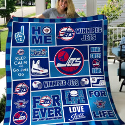 Winnipeg Jets 2 Blanket