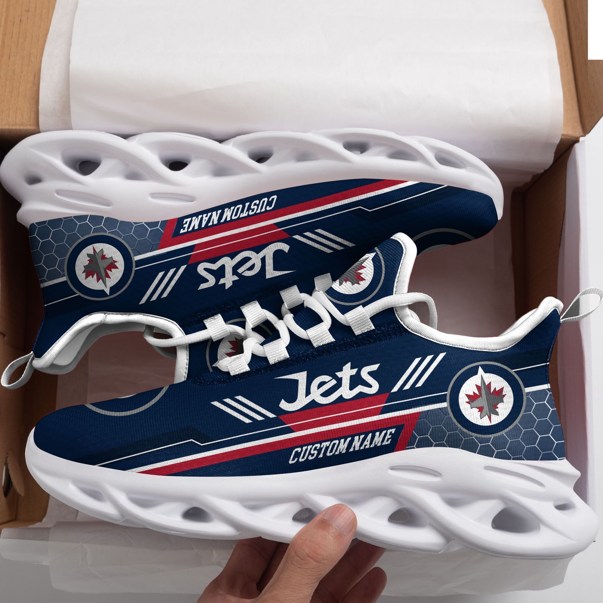 Winnipeg Jets Max Soul Shoes 1 Winnipeg Jets Max Soul Shoes