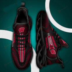 Wisconsin Badgers Red Max Soul Shoes 01