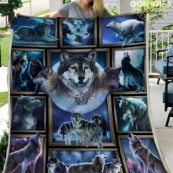 Wolf Love Blanket