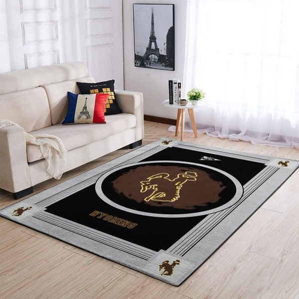 Wyoming Cowboys 1 Area Rug 1 Wyoming Cowboys 1 Area Rug