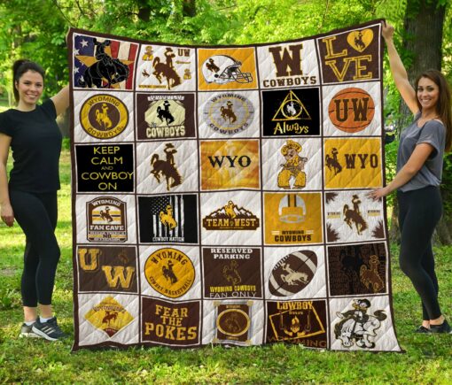 Wyoming Cowboys Blanket 1 Wyoming Cowboys Blanket
