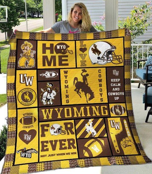 Wyoming Cowboys Blanket 1 Wyoming Cowboys Blanket