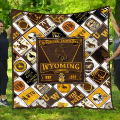 Wyoming Cowboys Lover Blanket