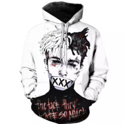 Xxxtentacion Hoodie Zip Hoodie 3D
