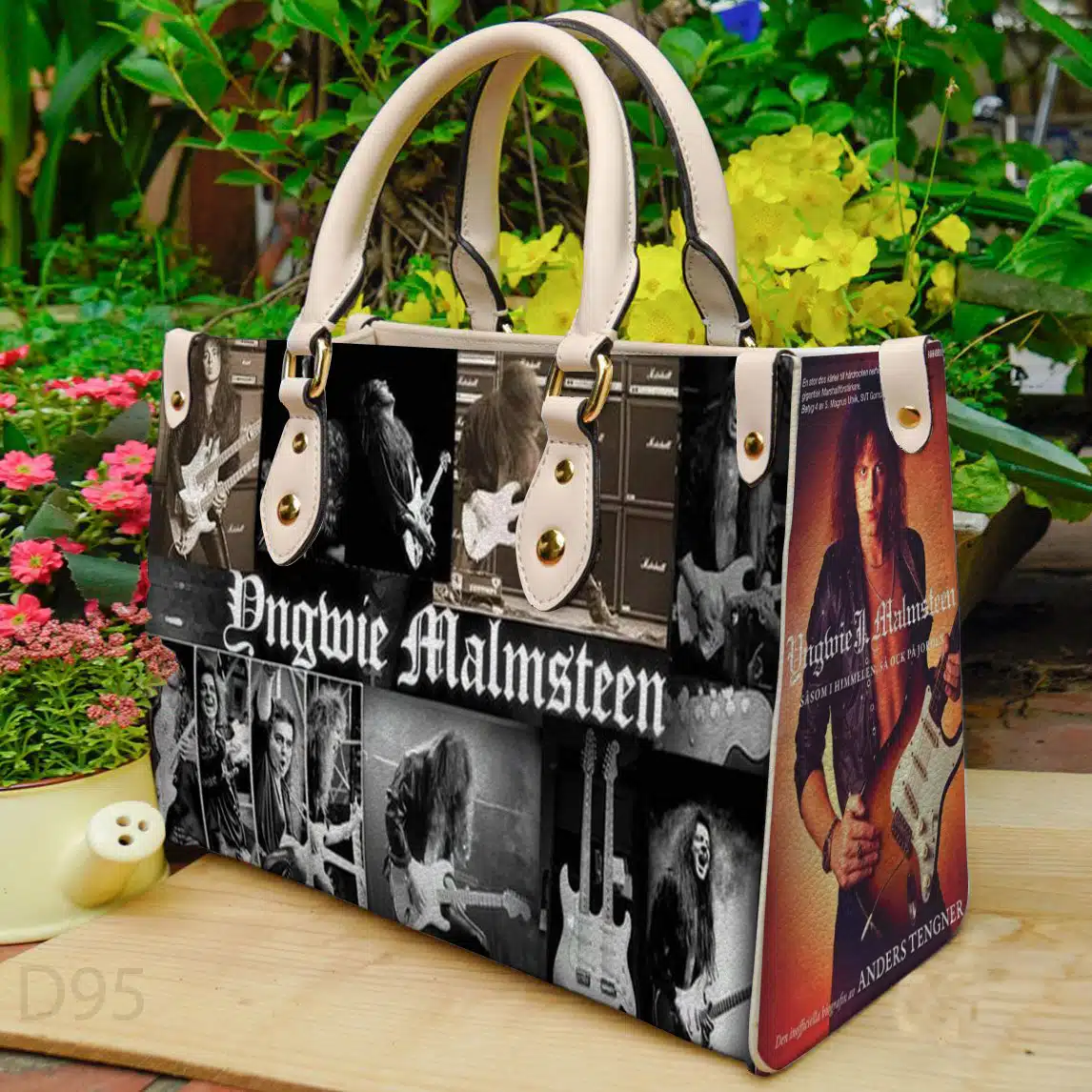Yngwie J. Malmsteen Leather Handbag 1 Yngwie J. Malmsteen Leather Handbag
