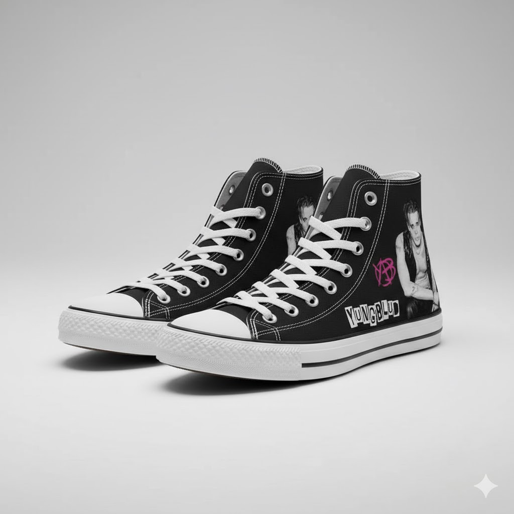 Yungblud High Top Shoes 1 Yungblud High Top Shoes
