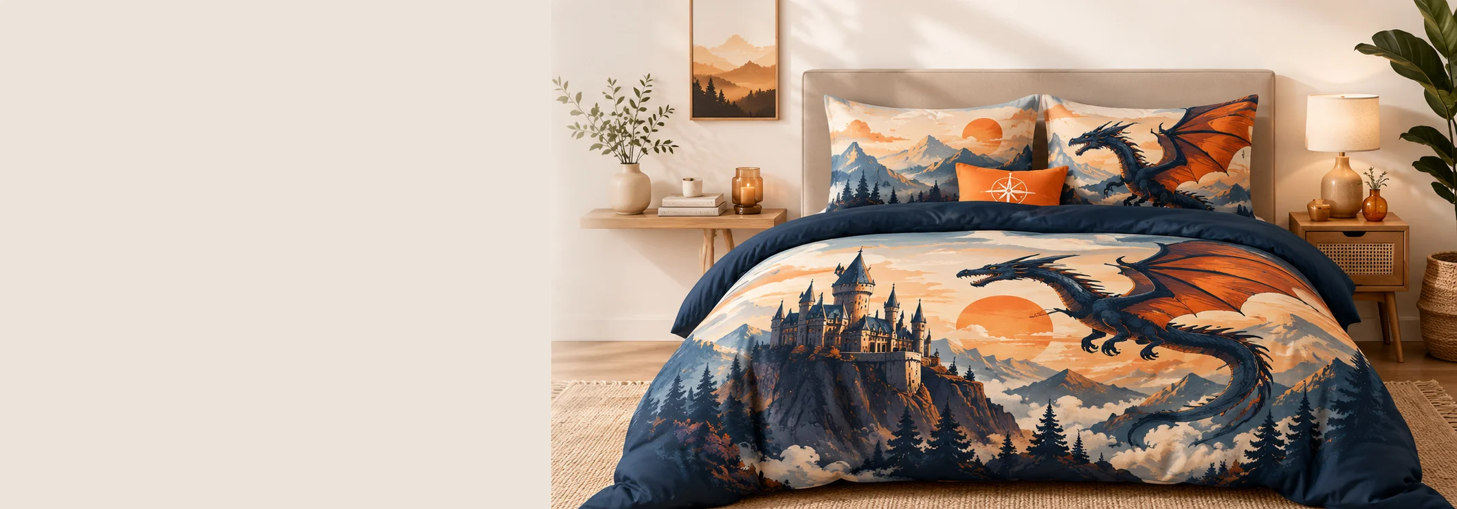Rozoze 47 banner bedding