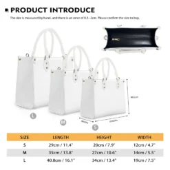 AKB48 Leather Handbag 5 size Leather Handbag