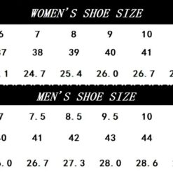 size Low Top Shoes